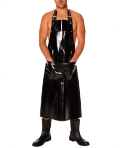 Latexfun Latex Clothing Lavishly Long Latex Apron