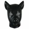 Laidtex Pig Head Latex Hood Latex Clothing