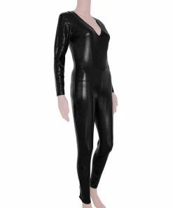 Laidtex Fun Black PVC Catsuit