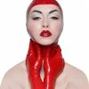 Laidtex Sultry Open Face Latex Hood