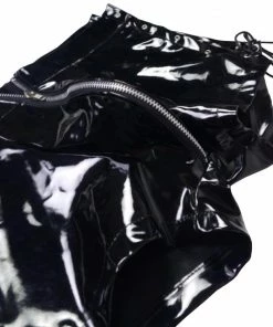 Latexfun Cool Zipper Crotch PVC Underwear Latex Clothing