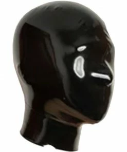 Laidtex Full Face Latex Gimp Hood Latex Clothing