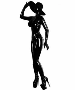 Laidtex Big Latex Hat Catsuit