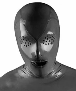 Laidtex Kinky Latex Breathplay Hood