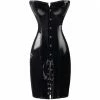 Laidtex PVC Dominatrix Corset Dress 2 Laidtex PVC Dominatrix Corset Dress