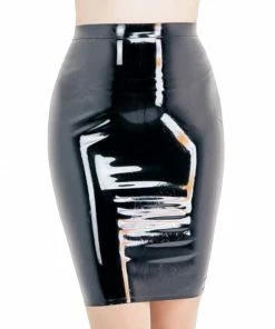 Laidtex Latex Hourglass Skirt