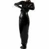 Laidtex Black Rubber BDSM Straitjacket Sleepsack Bondage 1 Laidtex Black Rubber BDSM Straitjacket Sleepsack Bondage