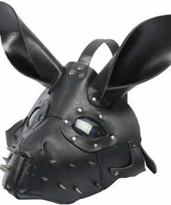 Laidtex Rabbit Fetish Gas Mask Latex Clothing