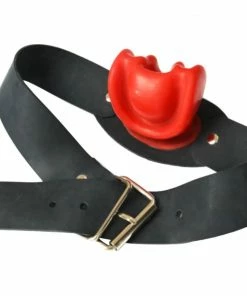 Laidtex Bound Mouth Latex Gag Latex Clothing