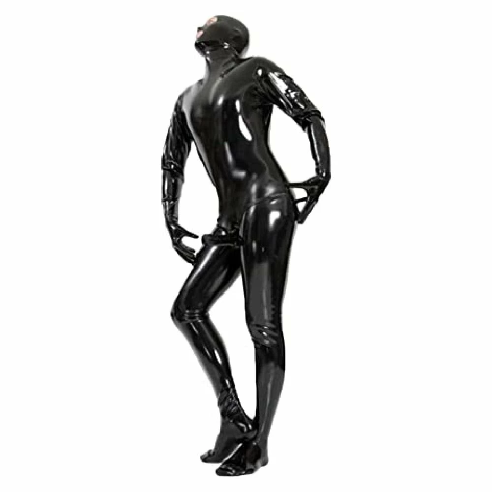 Latexfun Latex Clothing Glossy PVC Gimp Suit 3 Latexfun Latex Clothing Glossy PVC Gimp Suit