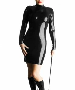 Laidtex Latex BDSM Dominatrix Dress Latex Clothing