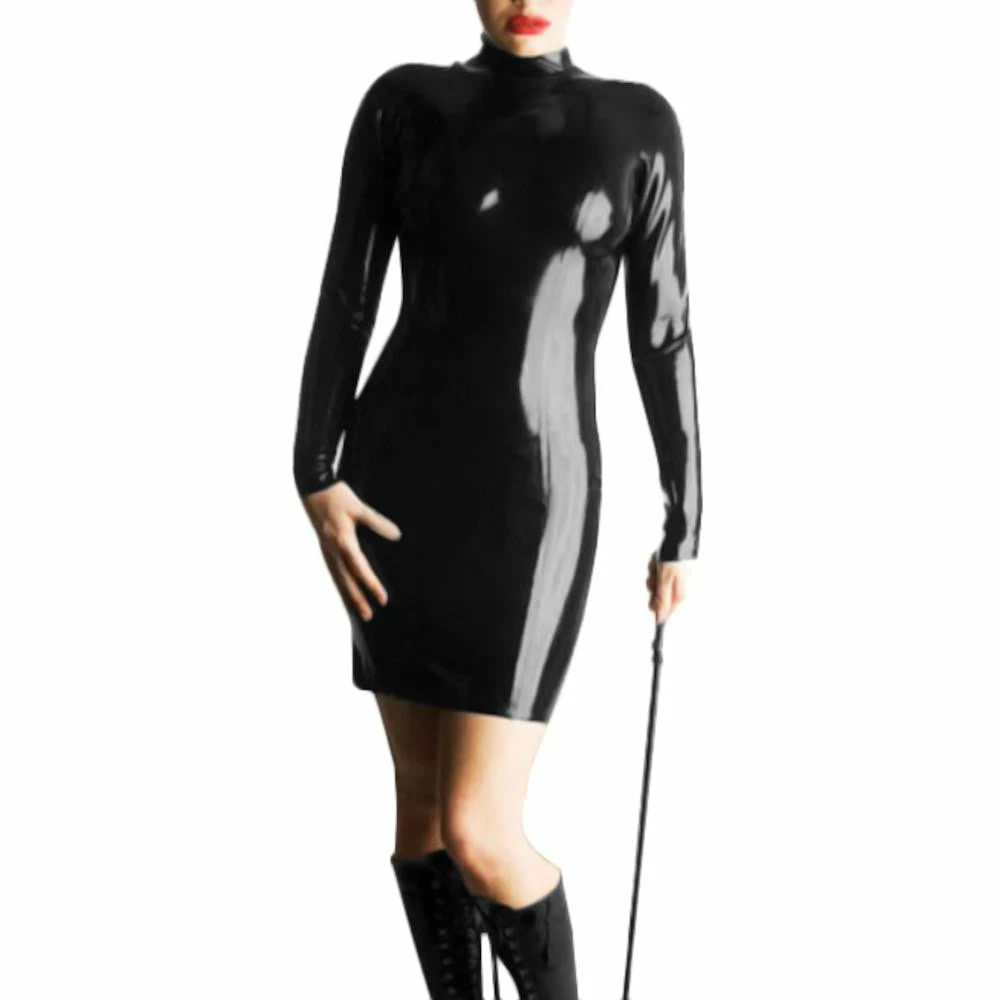 Laidtex Latex BDSM Dominatrix Dress Latex Clothing 4 Laidtex Latex BDSM Dominatrix Dress Latex Clothing