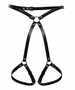 Laidtex PU Leather Thigh Restraints