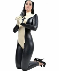 Latexfun Latex Clothing Naughty Nun Full Body Costume