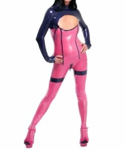Latexfun Polished Pink Latex Suit