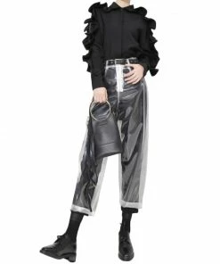 Laidtex Fashionable Clear Vinyl Pants 12 Laidtex Fashionable Clear Vinyl Pants