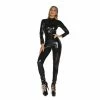 Laidtex Latex Clothing Curvacious Faux Leather Catsuit