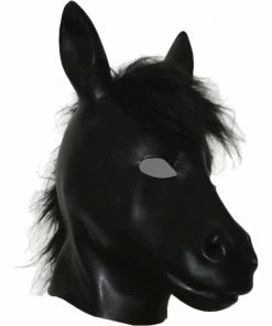 Laidtex Latex Horse Suit Head