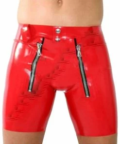 Latexfun Fun Men's Rubber Shorts Latex Clothing