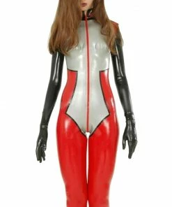 Latexfun Latex Clothing Cute Latex Body Suit Costume