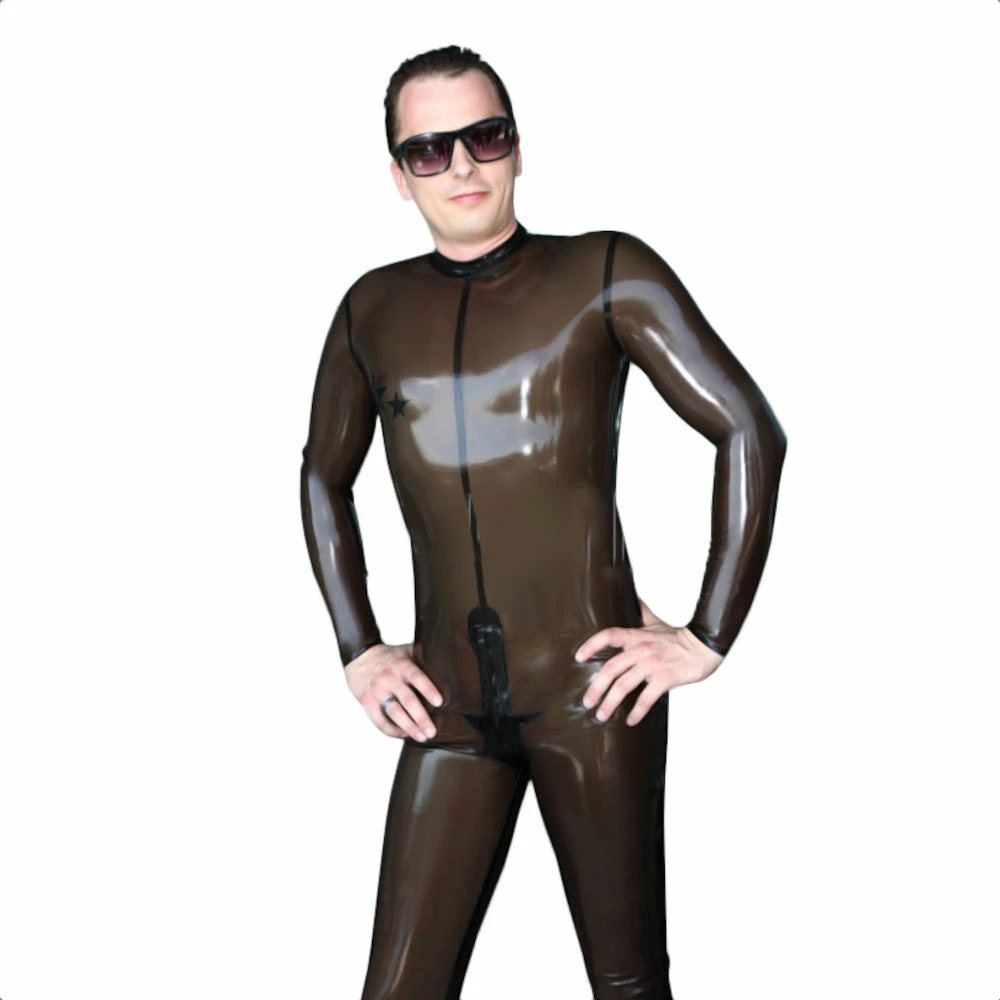 Latexfun Latex Clothing Suggestive See Through Latex Catsuit 3 Latexfun Latex Clothing Suggestive See Through Latex Catsuit