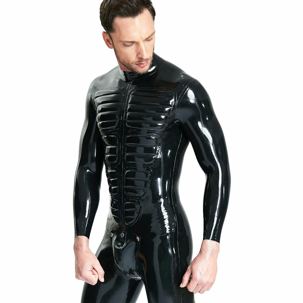 Laidtex Manly Latex Muscle Suit Latex Clothing 5 Laidtex Manly Latex Muscle Suit Latex Clothing