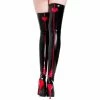 Latexfun Heart Breaker Latex Thigh Highs Latex Clothing