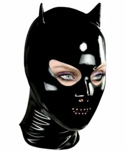 Laidtex Latex Catwoman Headpiece