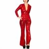 Latexfun Retro Red Rubber Catsuit Latex Clothing 1 Latexfun Retro Red Rubber Catsuit Latex Clothing