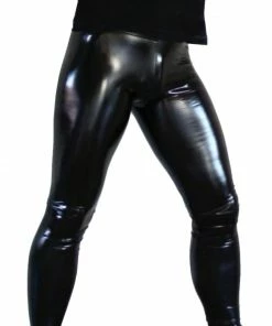 Laidtex Latex Clothing Tight And Shiny Men's PVC Pants