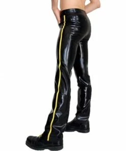 Latexfun Men's Shiny Latex Pants Latex Clothing