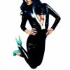 Latexfun Black Sensual Latex Catsuit Latex Clothing