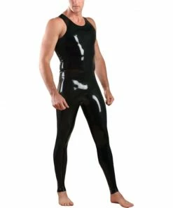 Latexfun Sleek Men's Latex Pants Latex Clothing
