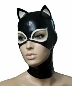 Laidtex Latex Clothing Feline Latex Cat Hood