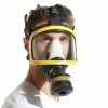 Laidtex Clear Visor Rubber Gas Mask