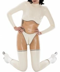 Latexfun Tight Transparent Latex Catsuit Latex Clothing