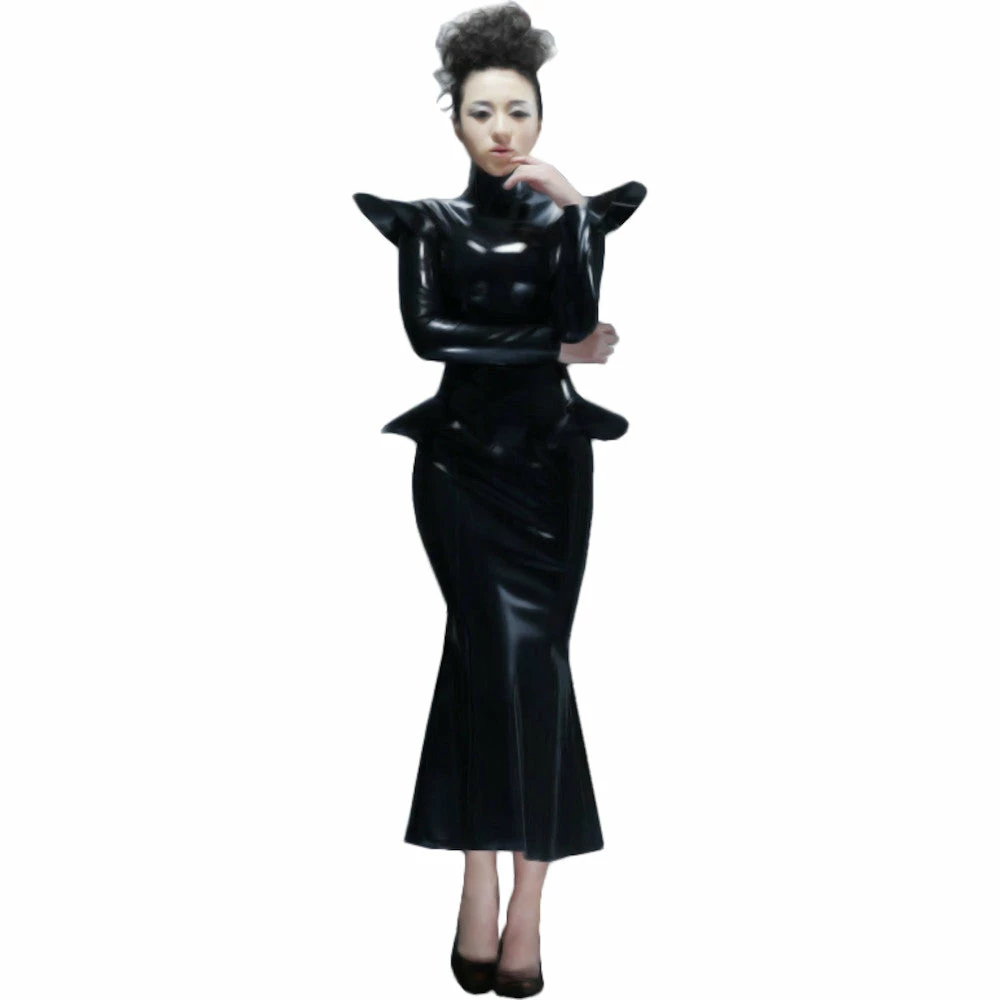 Laidtex Winged Latex Dom Outfit 3 Laidtex Winged Latex Dom Outfit