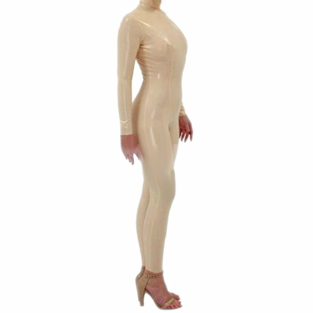 Latexfun Luxurious White Latex Bodysuit Latex Clothing 3 Latexfun Luxurious White Latex Bodysuit Latex Clothing