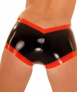 Latexfun Women's Boy Brief Latex Underwear Latex Clothing