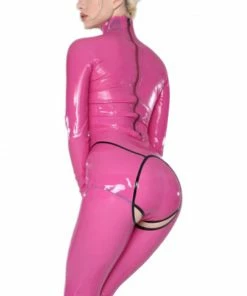 Latexfun Latex Clothing Playful Crotchless Latex Catsuit 13 Latexfun Latex Clothing Playful Crotchless Latex Catsuit