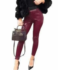 Laidtex Latex Clothing Pastel Women's PVC Pants