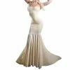 Laidtex Latex Clothing Latex Fishtail Wedding Dress