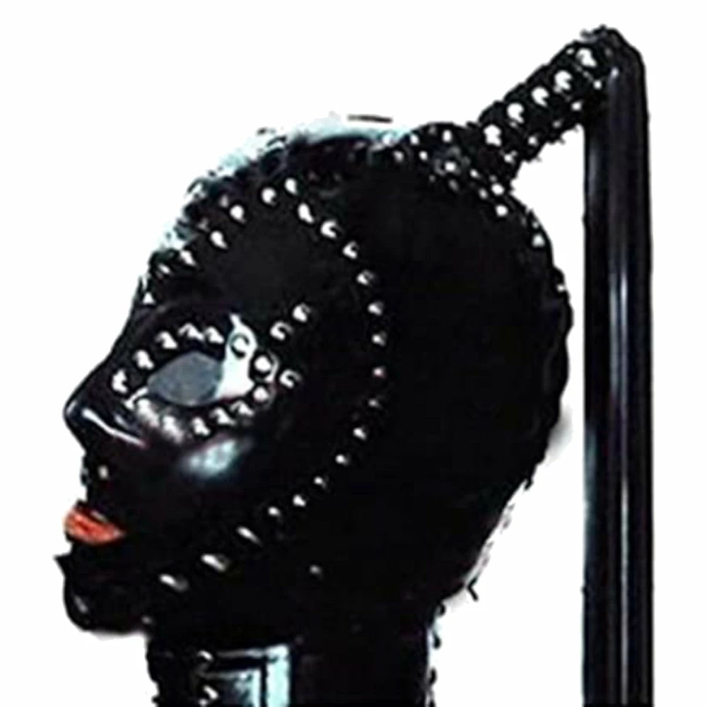 Latexfun Latex Clothing Glorious Goddess Hood With Ponytail Hole 3 Latexfun Latex Clothing Glorious Goddess Hood With Ponytail Hole