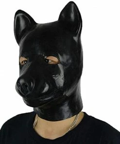 Laidtex store 12 Laidtex Latex Animal Suit Mask Latex Clothing