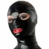 Laidtex Rubber Hooded Fetish Mask