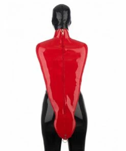 Laidtex Risque Red Latex Armbinder