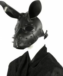 Laidtex Rabbit Fetish Gas Mask Latex Clothing
