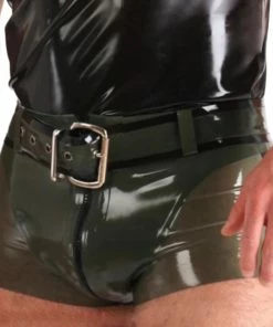 Latexfun Zesty Zippered Latex Underwear Latex Clothing