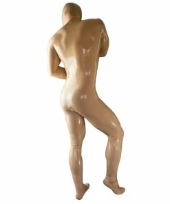 Laidtex Full Body Nude Rubber Catsuit
