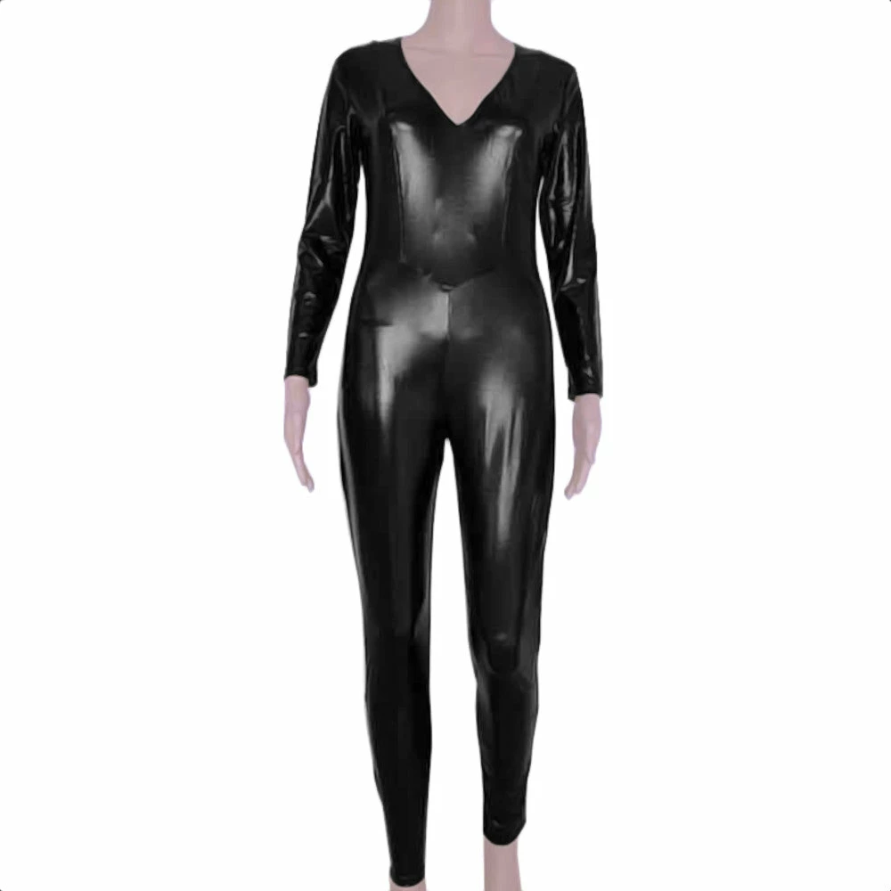 Laidtex Fun Black PVC Catsuit 4 Laidtex Fun Black PVC Catsuit